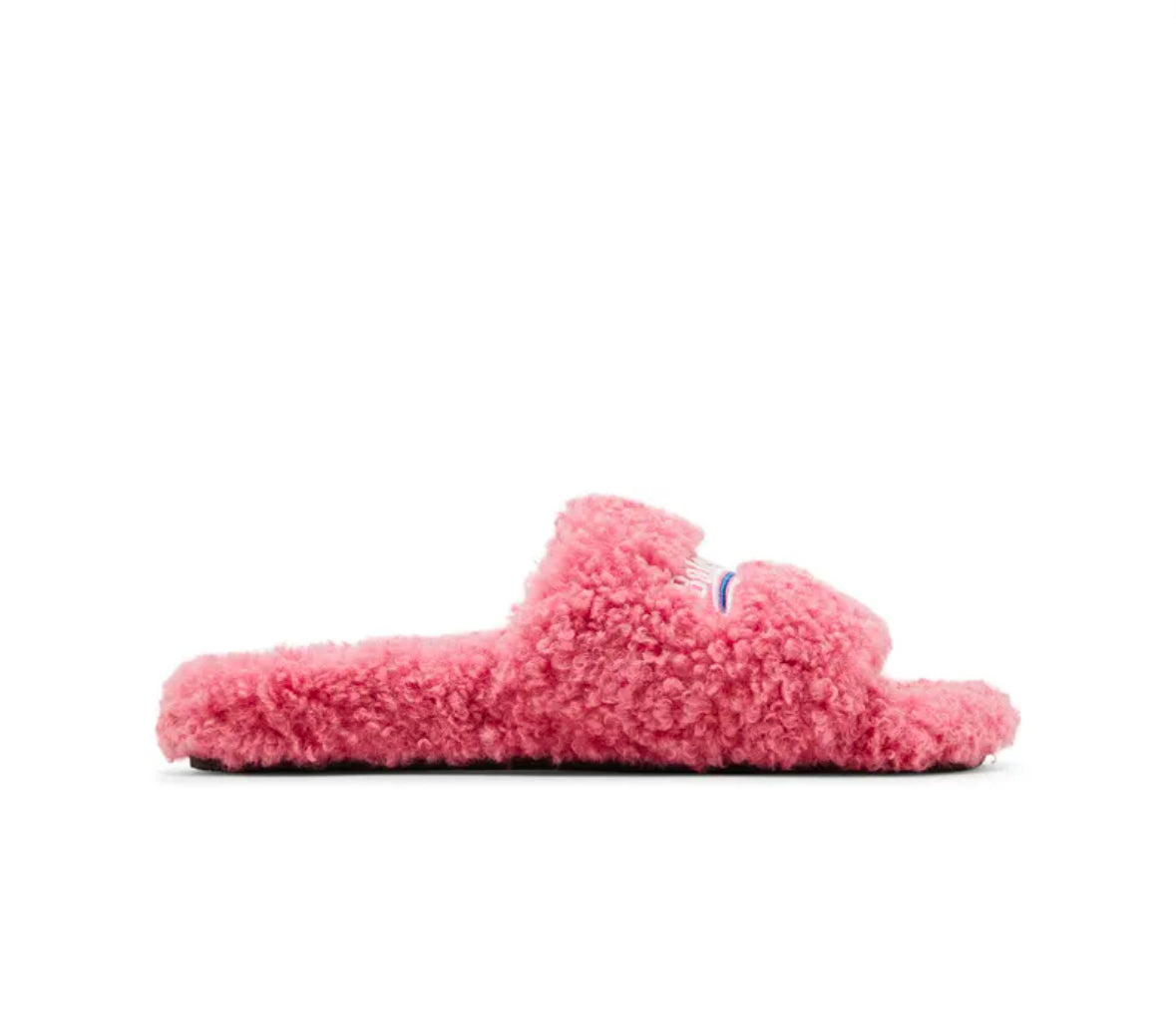 Balenciaga Fur slides